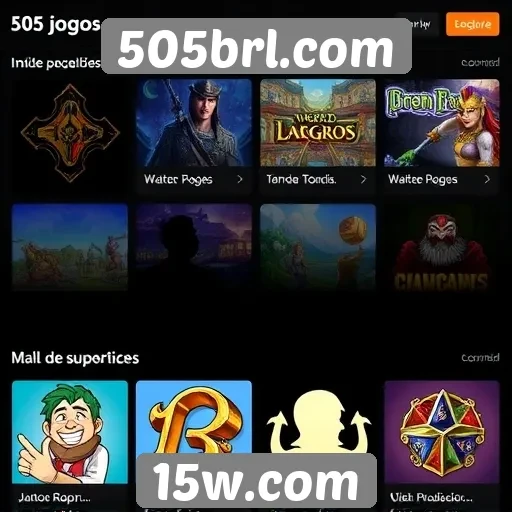 Jogos mais populares em 505brl com base nas avaliações