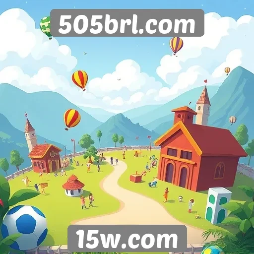 Variedade de jogos disponíveis no 505brl.com